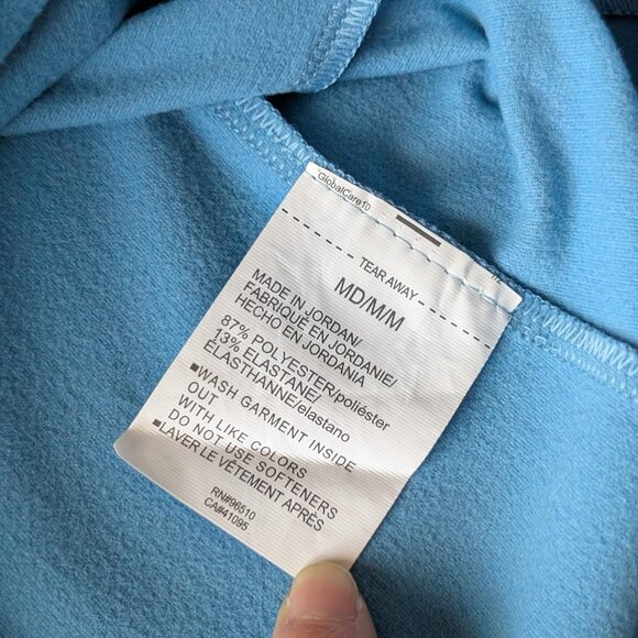 Under Armour COLD GEAR Cozy Graphic Shirt Long Sleeve Blue Womens Size: M - Picture 8 of 10